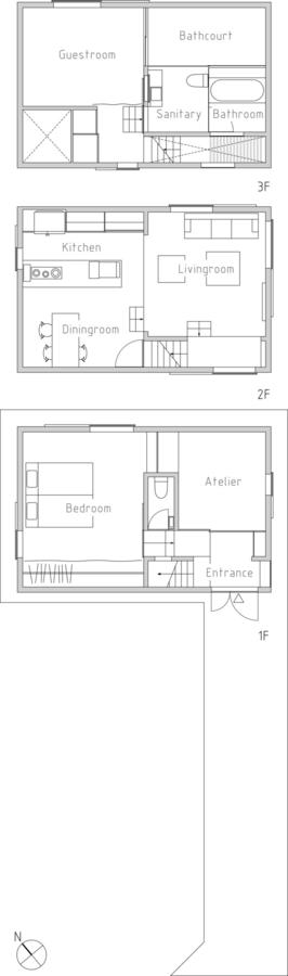 【别墅】【案例设计】日式风格设计LOFT设计|家装空间