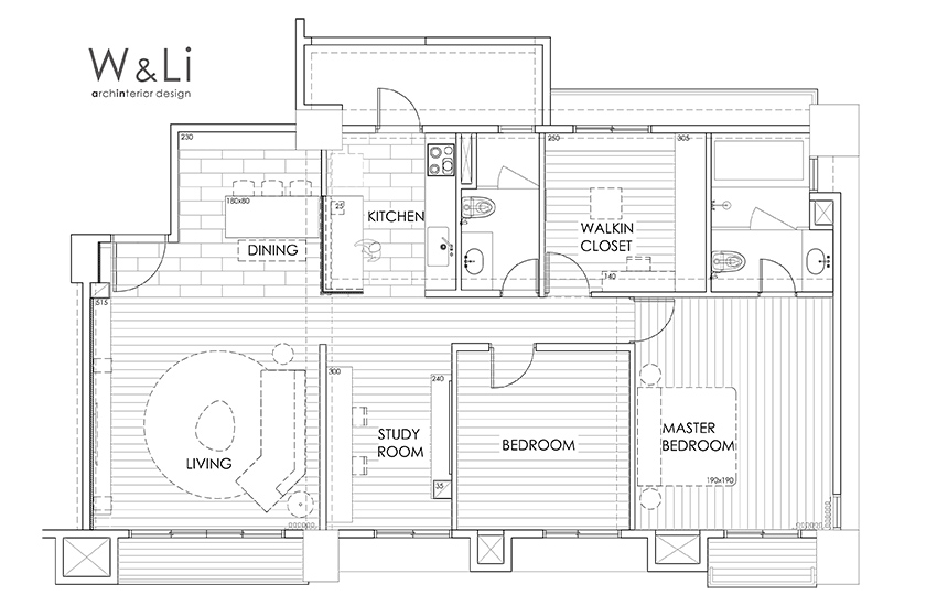 【住宅】烘托生活的设计新竹36 坪复古现代住宅|家装空间