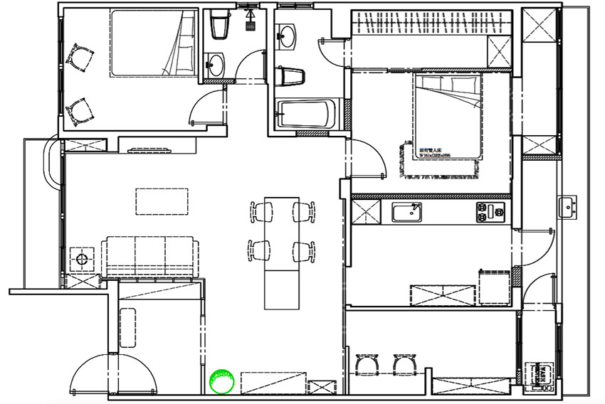 【住宅】台北老屋改造！25 坪小清新日光宅|家装空间