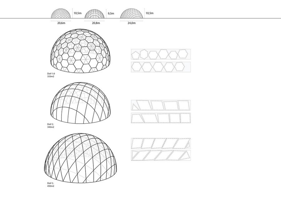 【商业建筑】幻想的穹顶|建筑外观