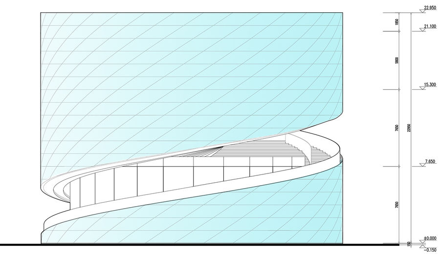 【商业建筑】ATAH 介景建筑 l  回转艺廊|建筑外观