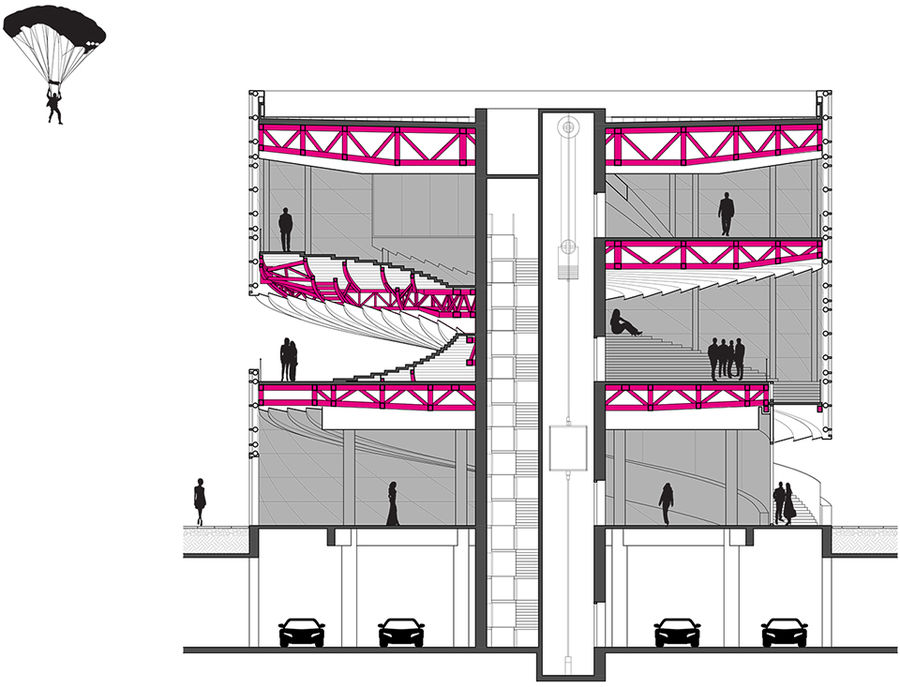 【商业建筑】ATAH 介景建筑 l  回转艺廊|建筑外观