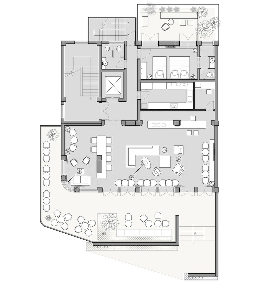 【酒店】吉午合建筑景观设计——隐隅酒店|酒店空间