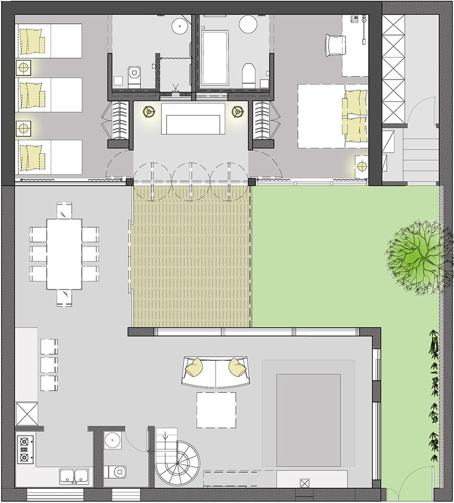 【民宿】一座【后院】的建设自白,CCDI卝智室内设计|酒店空间