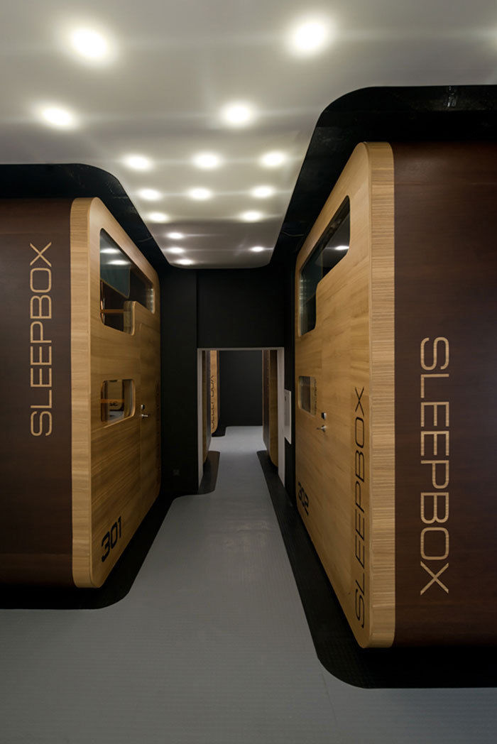 【旅馆】莫斯科特维尔睡眠盒旅店 Sleepbox Hotel|酒店空间