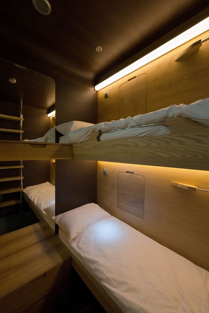 【旅馆】莫斯科特维尔睡眠盒旅店 Sleepbox Hotel|酒店空间