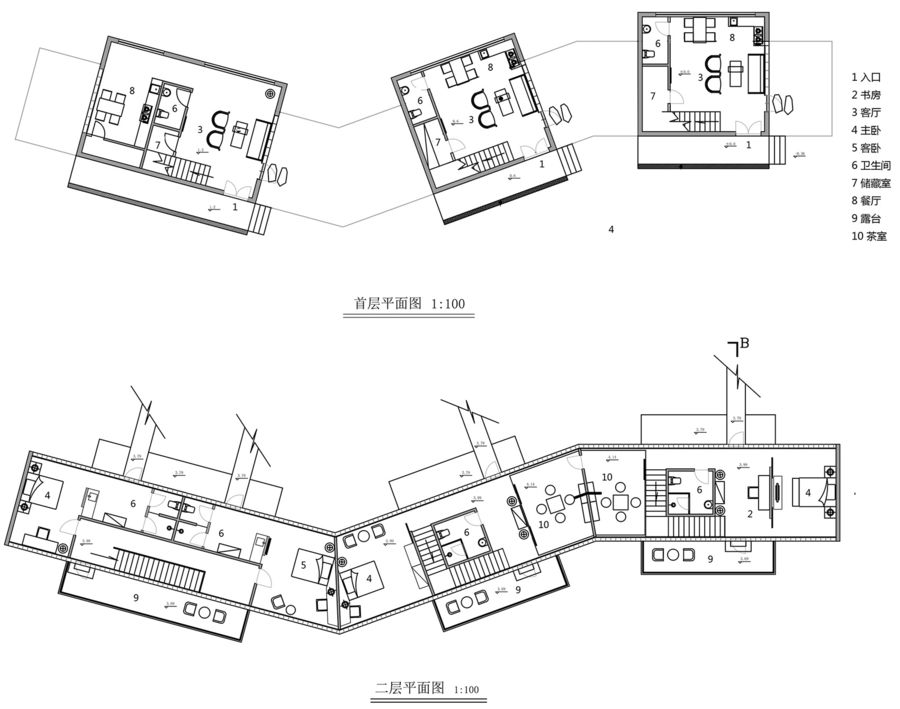 【会所】多向界建筑设计,双溪书院|娱乐空间