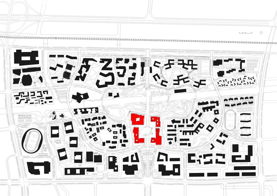 【博物馆】维思平建筑,杭州师范大学学院的综合体装修设计|文体医疗