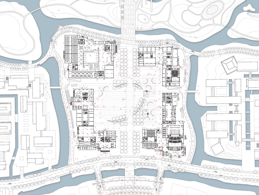 【博物馆】维思平建筑,杭州师范大学学院的综合体装修设计|文体医疗