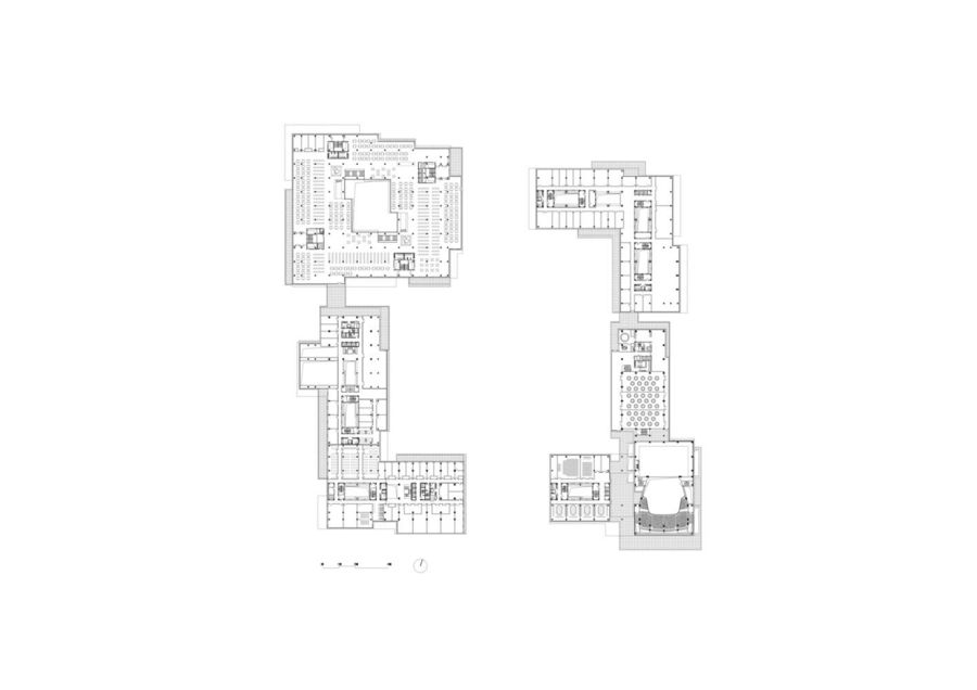 【博物馆】维思平建筑,杭州师范大学学院的综合体装修设计|文体医疗